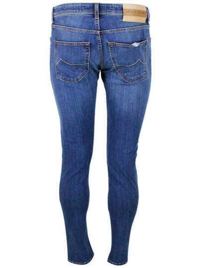 Jacob Cohen Blue Cotton Denim Jeans - JACOB COHEN - BALAAN 2