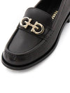 Women's Ofelia Gancini Ornament Loafer Black - SALVATORE FERRAGAMO - BALAAN 8