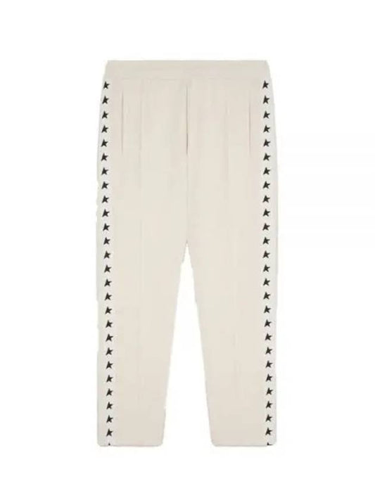 Men's Road Tapered Track Pants White - GOLDEN GOOSE - BALAAN 2