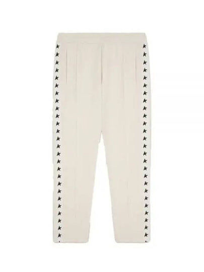 Men's Road Tapered Track Pants White - GOLDEN GOOSE - BALAAN 2