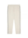 Men's Road Tapered Track Pants White - GOLDEN GOOSE - BALAAN 2