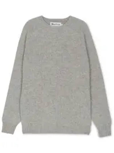 Shaggy Dog Knit Top Uzi Pearl - HARLEY OF SCOTLAND - BALAAN 1