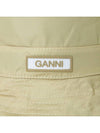 Women's Logo Bucket Hat Beige - GANNI - BALAAN 7