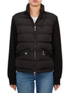 women s zip up padding black - MONCLER - BALAAN 3