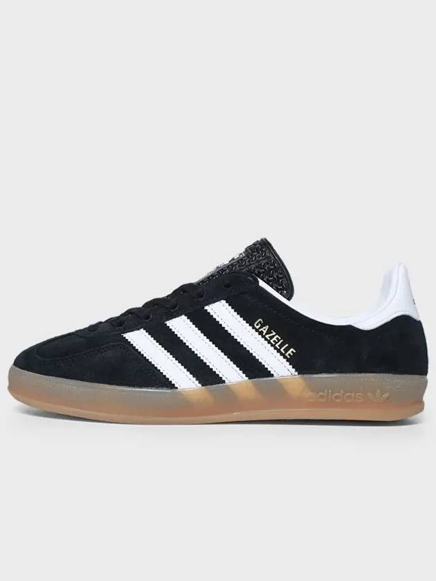 Gazelle Indoor Low Top Sneakers Core Black - ADIDAS - BALAAN 3