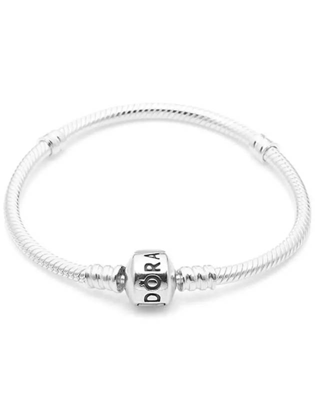 Moments Snake Chain Bracelet Silver - PANDORA - BALAAN 4