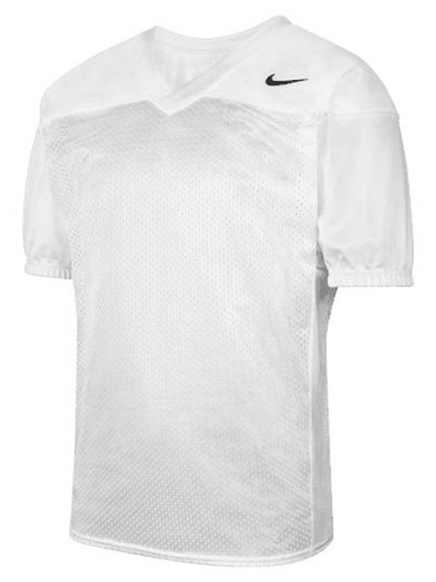 Men's Recruit Practice Jersey Short Sleeved T-Shirt White - NIKE - BALAAN 2