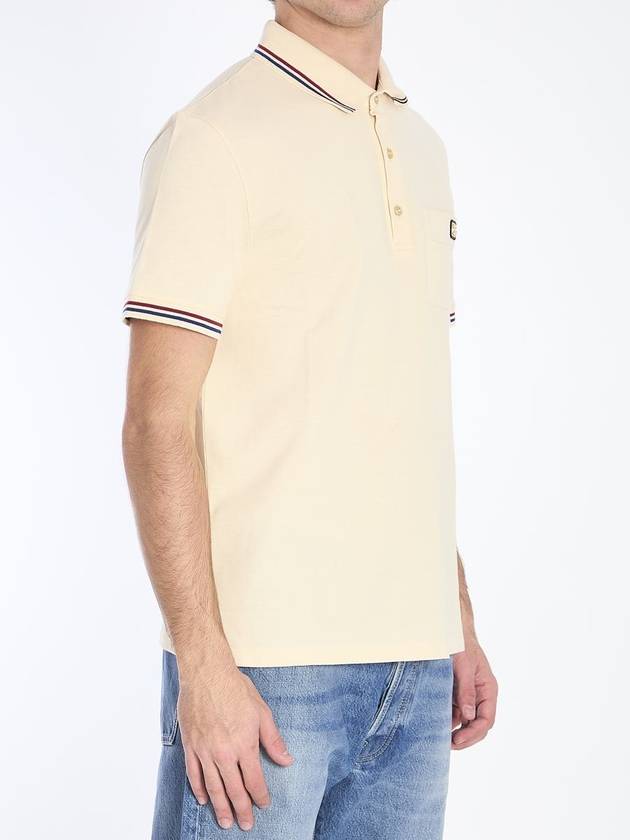 Piqué Cotton Polo Shirt - VALENTINO - BALAAN 2