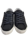 Height Raising Insole Vintage Leather Low Top Sneakers Black - PHILIPPE MODEL - BALAAN 4