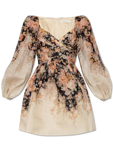 Zimmermann Dress With Floral Pattern, Women's, Multicolour - ZIMMERMANN - BALAAN 1