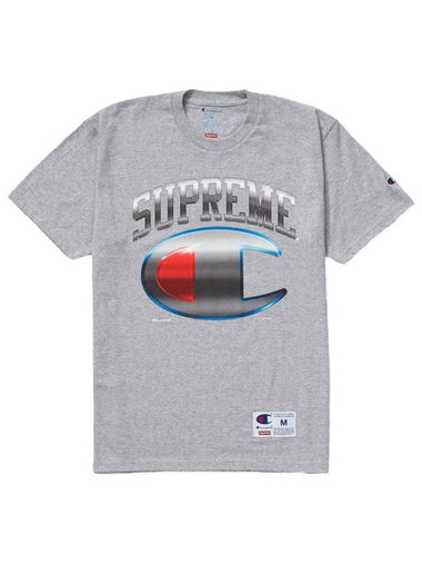 Champion Chrome S S Top gray - SUPREME - BALAAN 1