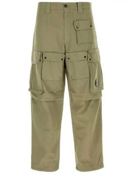 Rip-Stop Loose Utility Cargo Straight Pants Green - CP COMPANY - BALAAN 2