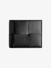 Intrecciato Half Wallet Black - BOTTEGA VENETA - BALAAN 4