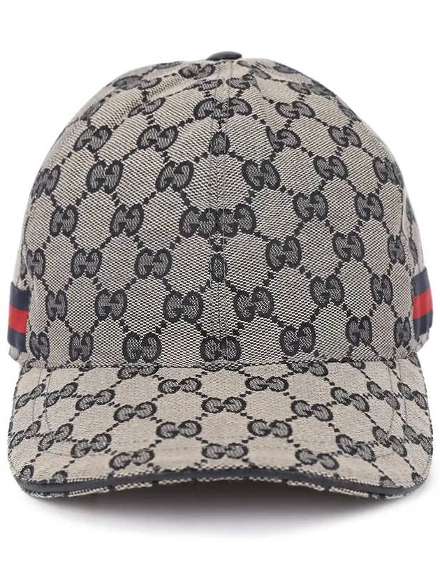 Canvas Web Ball Cap Brown - GUCCI - BALAAN 2