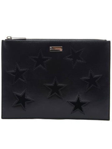 Star Clutch Bag Black - STELLA MCCARTNEY - BALAAN 1