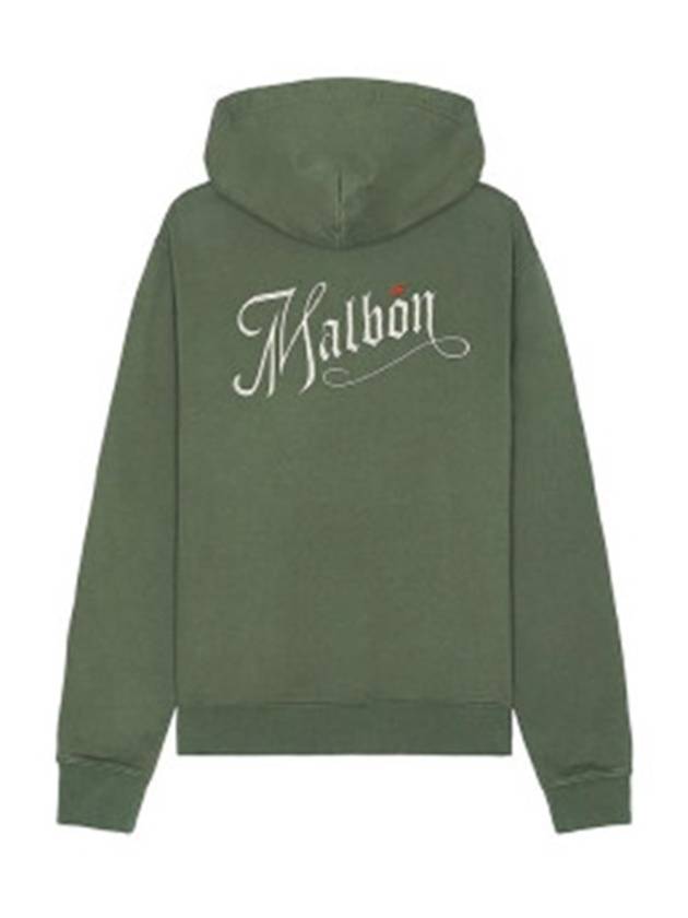 Malbon Men s Golf Brushed Hooded Sweatshirt M 8298 Fine - MALBON GOLF - BALAAN 6