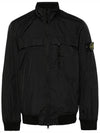 Garment Dyed Crinkle Reps R Nylon Jacket Black - STONE ISLAND - BALAAN 2