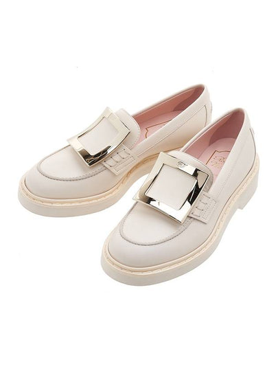 Rangers Leather Loafer Ivory - ROGER VIVIER - BALAAN 2