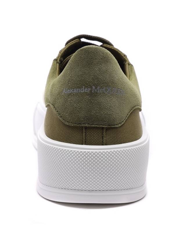 Deck Plimsol Low Top Sneakers Khaki - ALEXANDER MCQUEEN - BALAAN 5