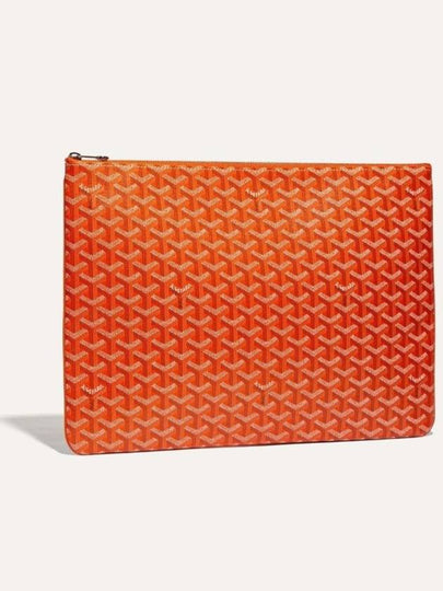 Senna GM Clutch Bag Orange - GOYARD - BALAAN 2