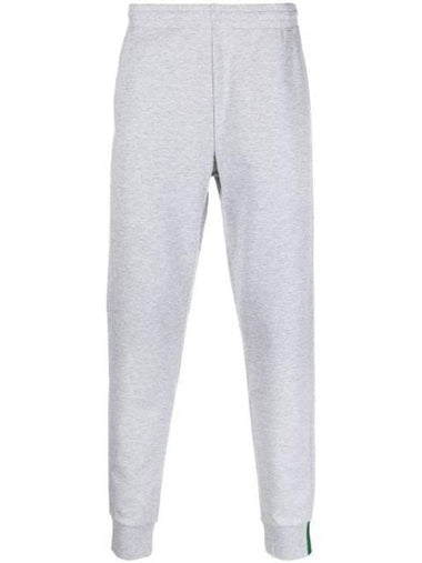 Slim Fit Cotton Blend Track Pants Grey - LACOSTE - BALAAN 1