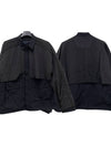 Nylon Hidden Coach Shirt Black JC3964P545 - JUUN.J - BALAAN 1