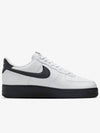 Air Force 1 Low Top Sneakers White Black Midsole - NIKE - BALAAN 4