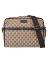 GG Monogram Canvas Messenger Bag Beige - GUCCI - BALAAN 1