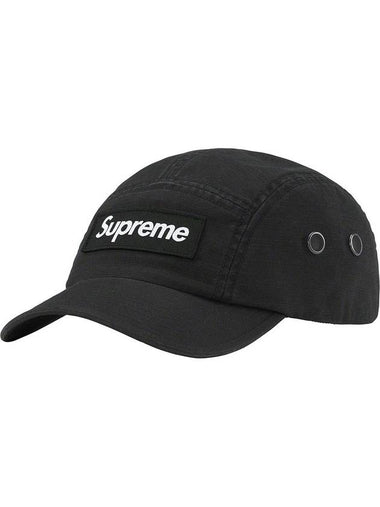 Military Camp Ball Cap Black - SUPREME - BALAAN 1