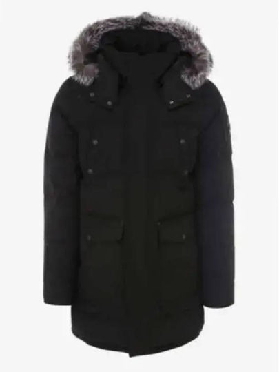 Onyx Big Ridge Parka Frost Fox Fur Black - MOOSE KNUCKLES - BALAAN 2