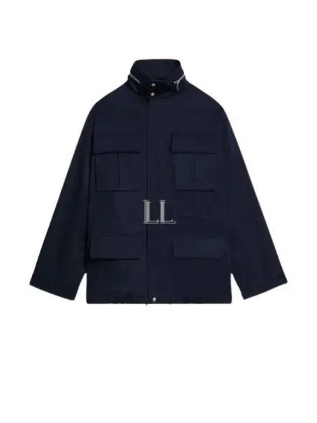 Pocket Patch Jacket Nautic Blue - AMI - BALAAN 2