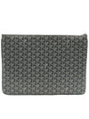 Gray Special Color Goyadin Canvas Senna MGM Clutch - GOYARD - BALAAN 2