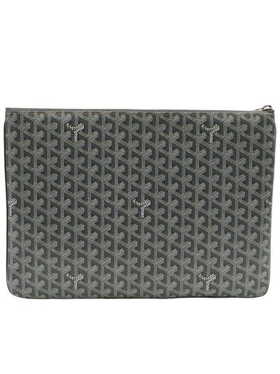 Gray Special Color Goyadin Canvas Senna MGM Clutch - GOYARD - BALAAN 2