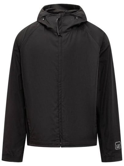 Metropolis Series HyST Hooded Jacket Black - CP COMPANY - BALAAN 2