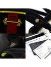 1BA038 Black Velvet Canapa Logo 2WAY - PRADA - BALAAN 7