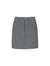 GINGHAM CHECK SKIRT W INNER PANTSBlack - PLAYBOO - BALAAN 2