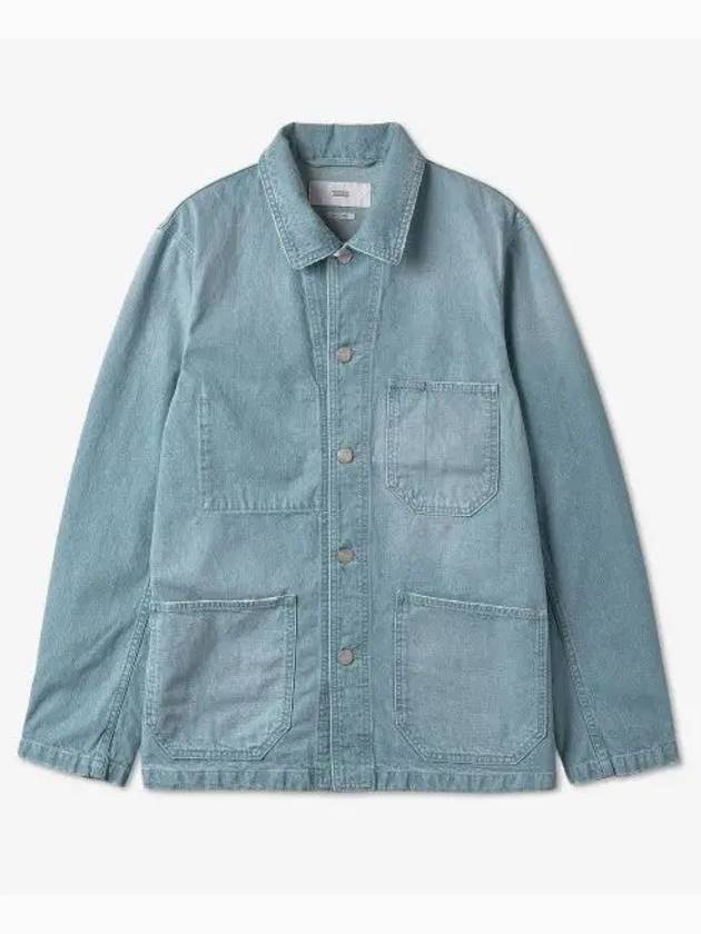 Denim multi pocket overshirt jacket light blue C8707017X3YLBL - CLOSED - BALAAN 1