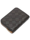 Intrecciato Zipped Coin Wallet Dark Green - BOTTEGA VENETA - BALAAN 6