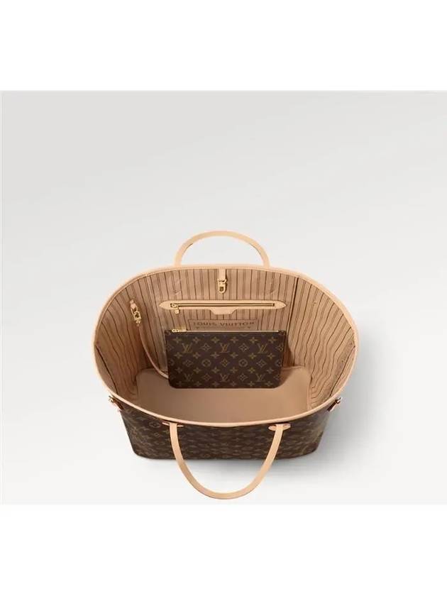 Neverfull GM Monogram Tote Bag Beige - LOUIS VUITTON - BALAAN 4