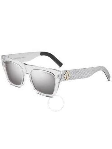 Dior CD DIAMOND S8I Smoke Mirror Square Men's Sunglasses DM40139I 27A 54 - DIOR - BALAAN 1