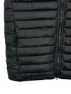 Loom Woven Chambers Nylon Down Vest Black - STONE ISLAND - BALAAN 3