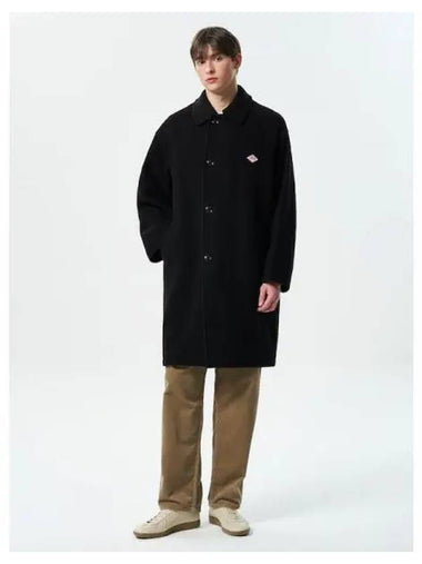 Men s long coat jacket black domestic product GM0023110617603 - DANTON - BALAAN 1