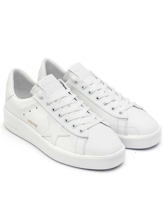 Purestar White Tab Sneakers White - GOLDEN GOOSE - BALAAN 2