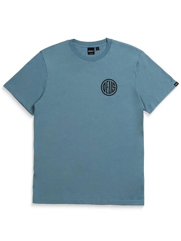 Clutch short sleeve t shirt smoke blue - DEUS EX MACHINA - BALAAN 2