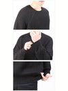 Men's Waffle Knit Top Black - NEIL BARRETT - BALAAN 5