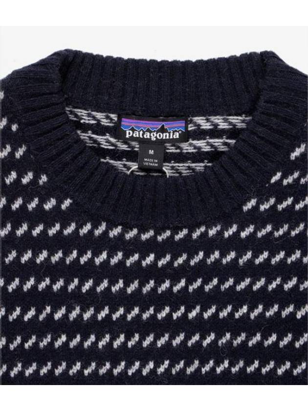 Recycled Wool Blend Knit Top Classic Navy - PATAGONIA - BALAAN 4