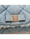 Ferragamo Denim Quilted Vara Two Way Bag - SALVATORE FERRAGAMO - BALAAN 3