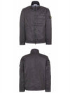 Men's Waffen Patch Membrana 3L TC Nylon Jacket Black - STONE ISLAND - BALAAN 5