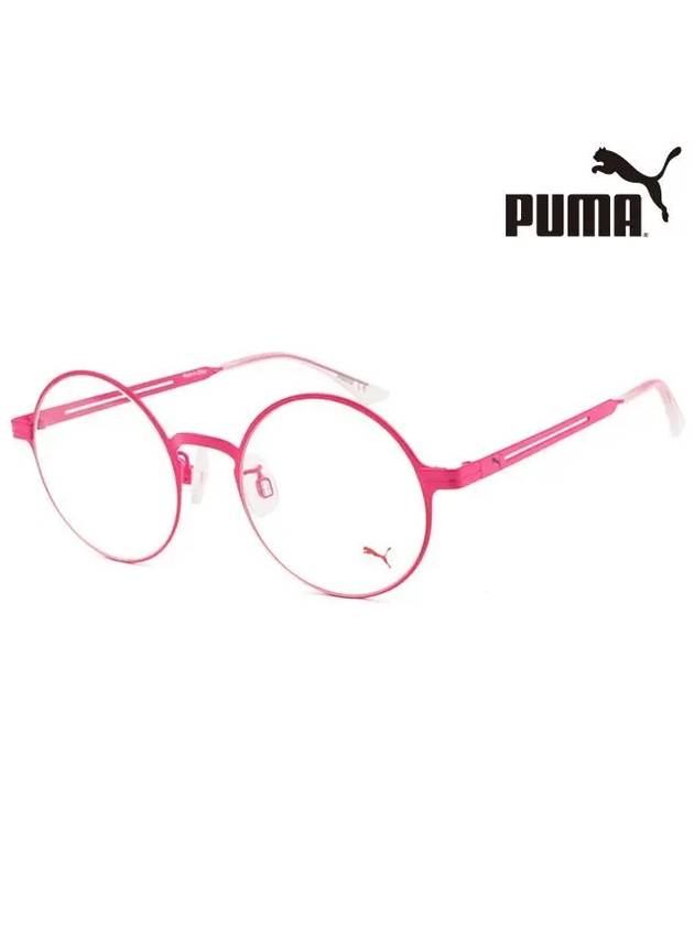 Glasses Frame PE0090O 002 Round Metal Men Women Glasses - PUMA - BALAAN 1