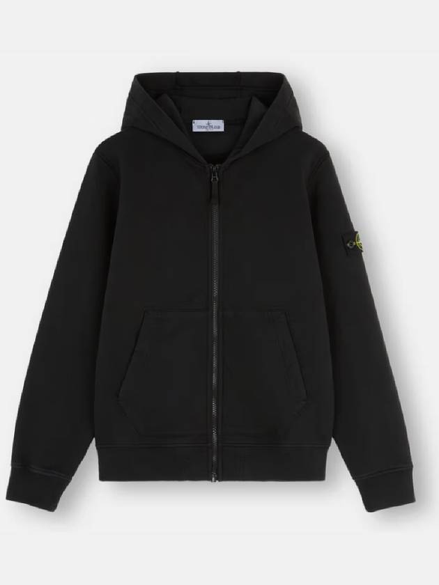 Kids Waffen Logo Jacket Black 8116502Z1 - STONE ISLAND - BALAAN 1